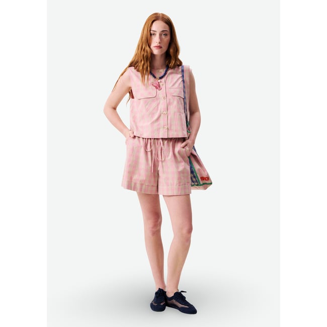 Gilet AURORA rose <span itemprop=