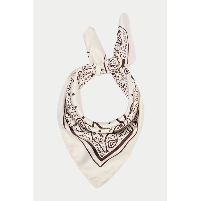 Foulard satiné soyeux - CACHE CACHE