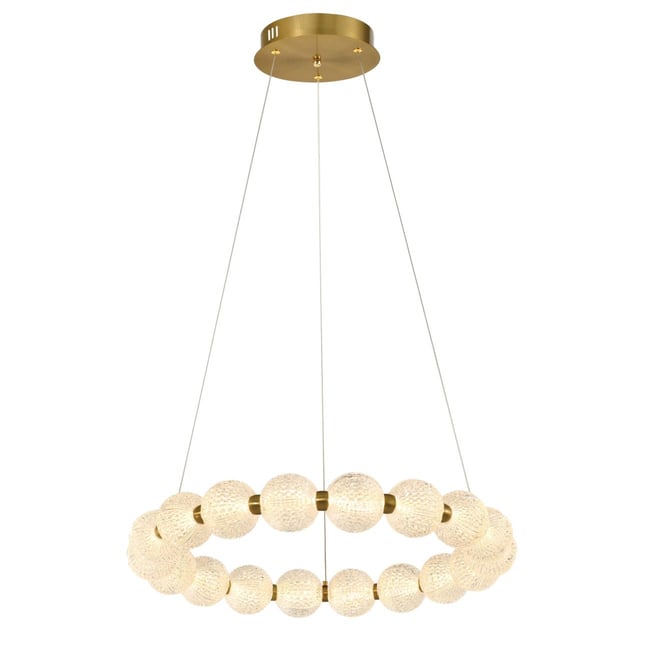 Suspension circulaire au design moderne et raffiné - ROSELI Couleur v021707 <span itemprop=