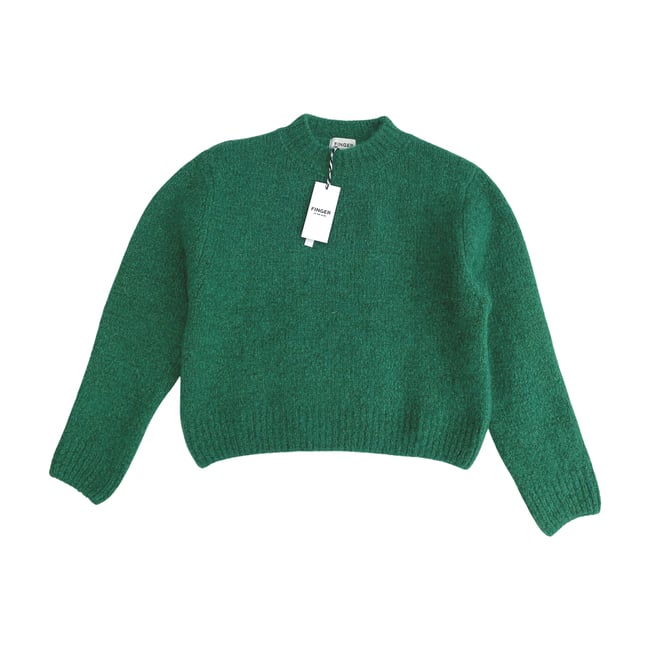 Pull  - Très bon état vert <span itemprop=