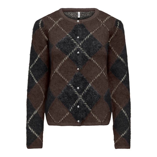 Gilet manches longues imprimé jacquard - ONLY