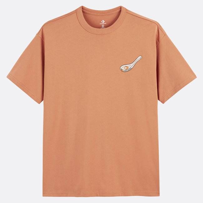 T-shirt maniche corte grafica marrone CONVERSE