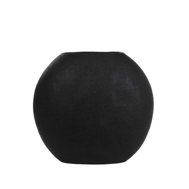 Vase Plastique RAYSKIN Couleur noir mat <span itemprop=