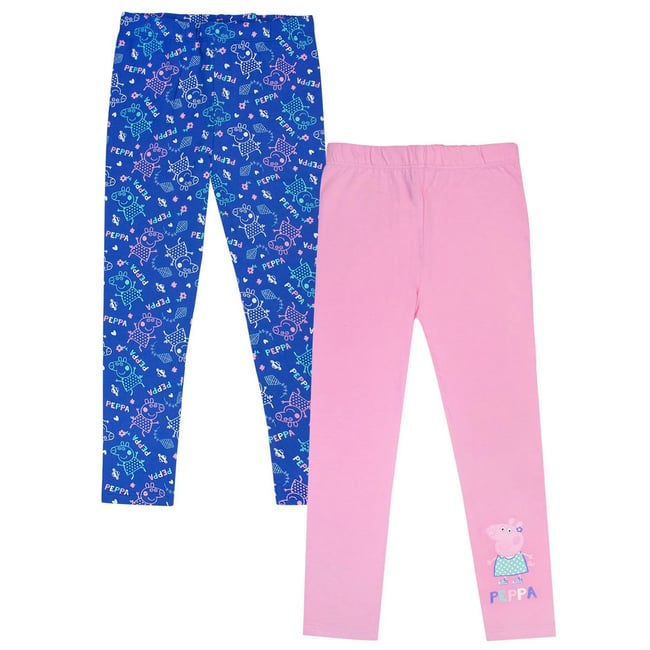 Legging LuLaRoe Motifs Cercles Rose Et Bleu - Taille Adulte OS (one Size), Occasion Très Bon état