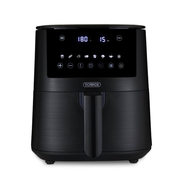 Vortx 4.2L Digital Air Fryer - T17147, black, TOWER