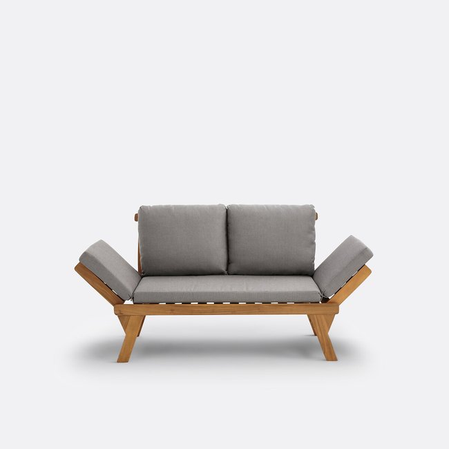 Gartensofa Celena, variabel nutzbar grau meliert LA REDOUTE INTERIEURS