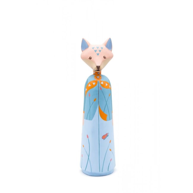 Tirelire enfant Mr Renard Couleur bleu mr renard <span itemprop=