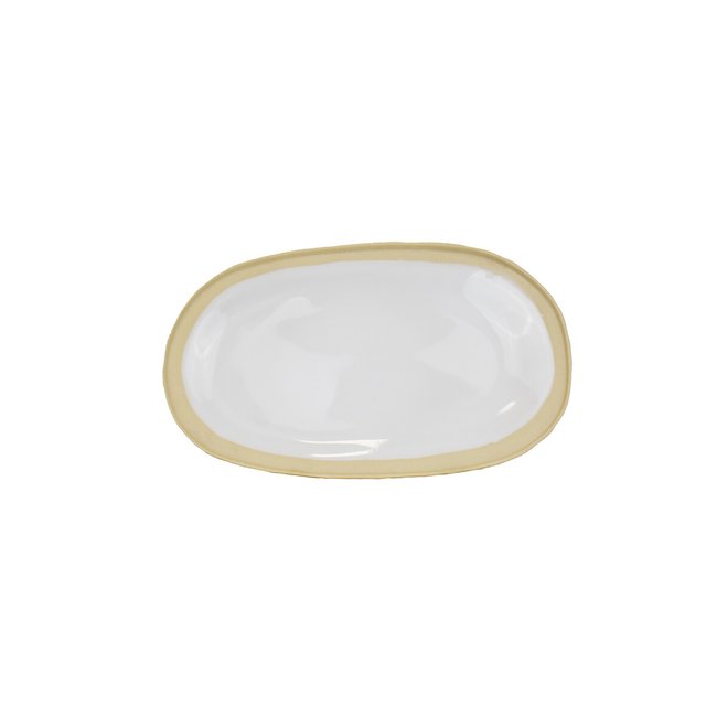 Travessa 30cm UBUNTU Aura, NOSSE CERAMIC branco <span itemprop=