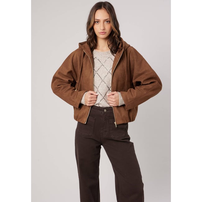 Blouson court bombers femme NAMACI - DEELUXE