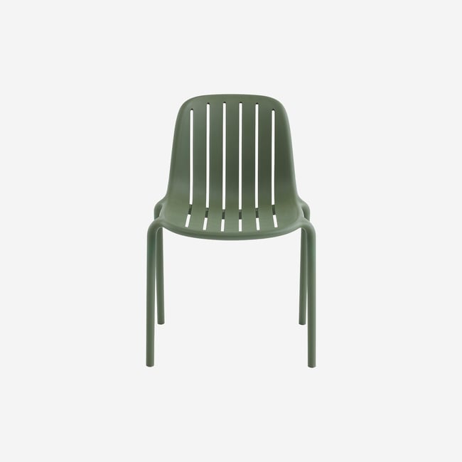 Chaise de jardin en polypropylène ARZON vert <span itemprop=