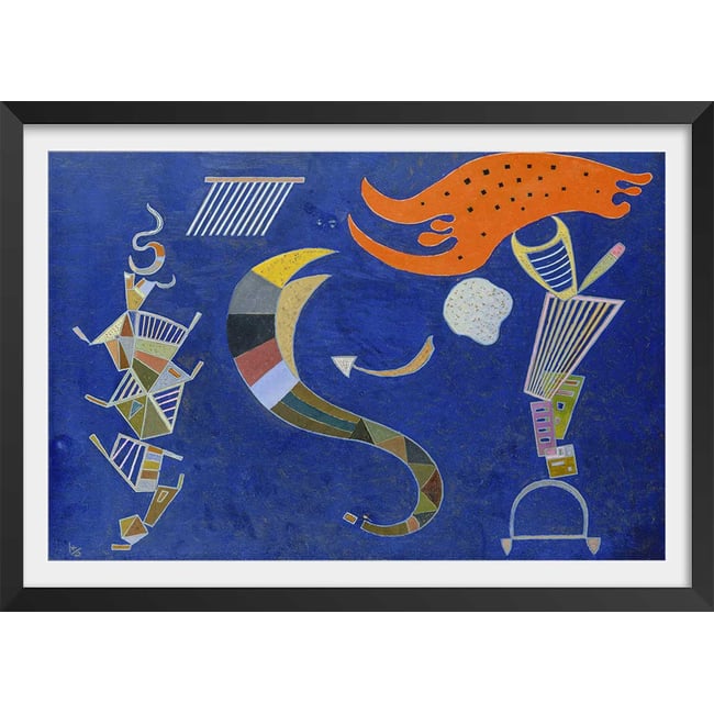 Poster La Flèche par Wassily Kandinsky - HEXOA