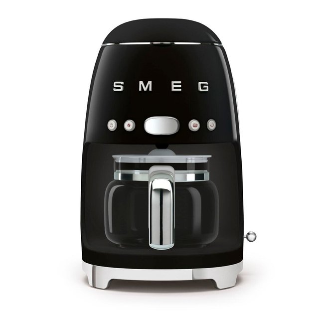 Retro Style Drip Filter Coffee Machine - DCF02, black, SMEG