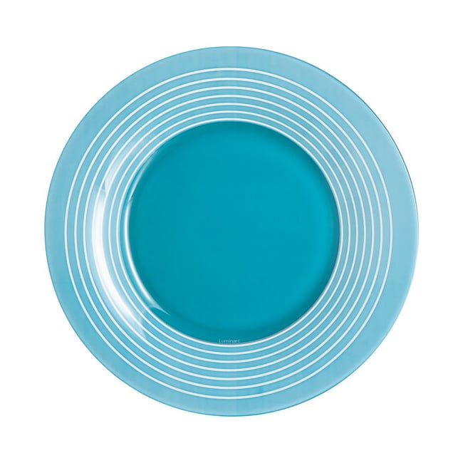 Assiette à dessert rouge 19.5 cm -FACTORY Couleur bleu <span itemprop=
