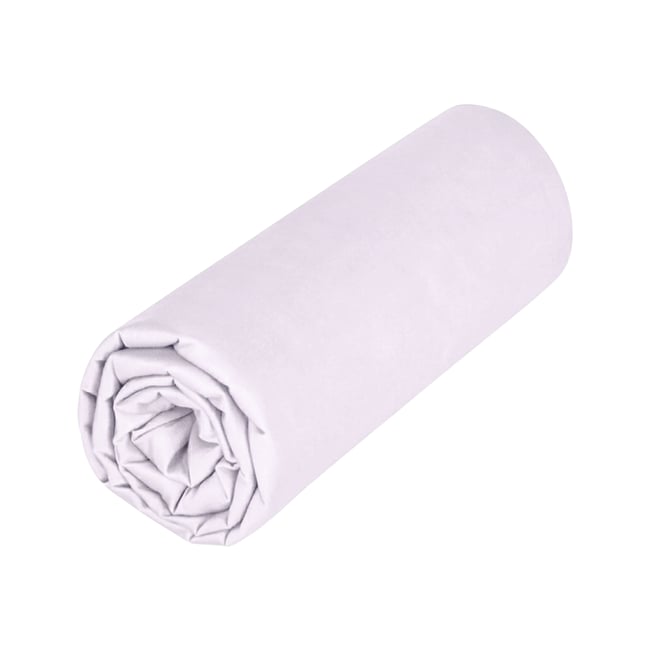 Drap Housse   Percale De Coton - CLAIRE rose <span itemprop=
