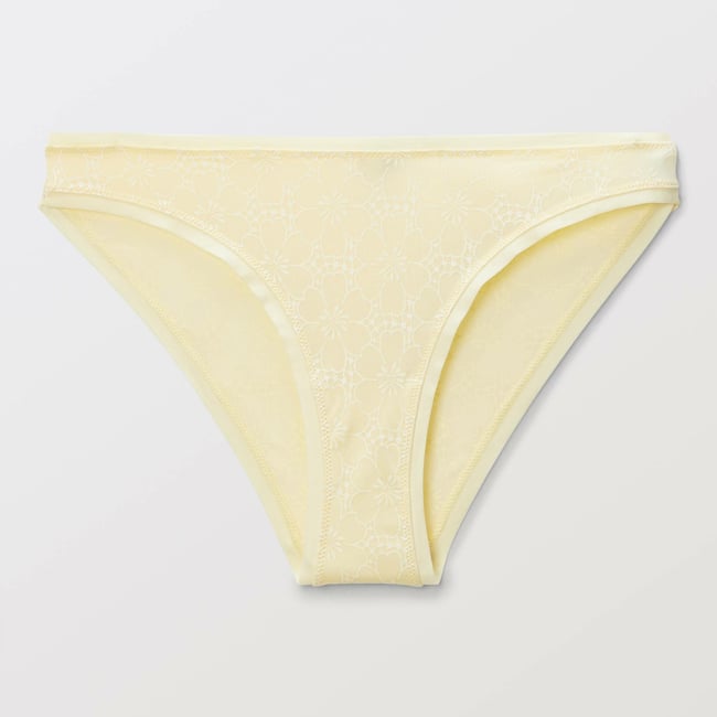Culotte FLORA en microfibre imprimée limoncello <span itemprop=