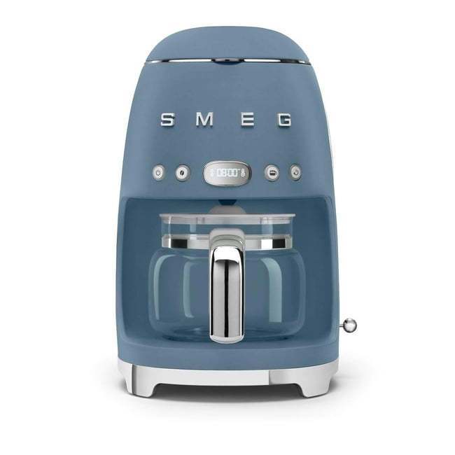 Retro Style Matte Drip Filter Coffee Machine - DCF02B, blue, SMEG