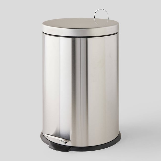 Poubelle 20L Couleur inox <span itemprop=