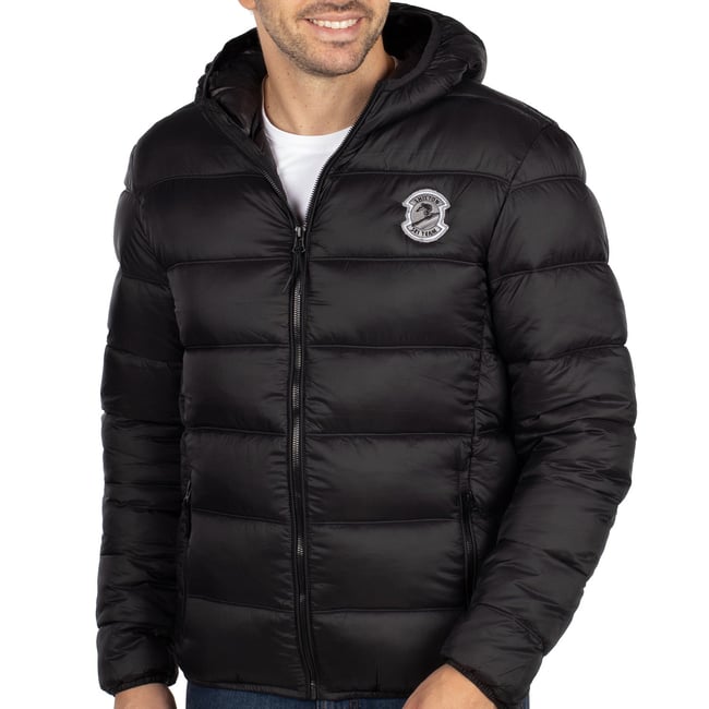 Doudoune team ski noir <span itemprop=