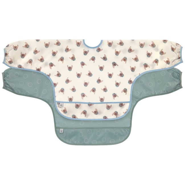 Lot de 2 bavoirs avec poche - LASSIG