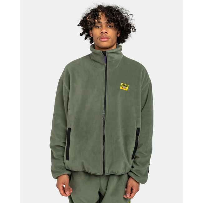 Veste en polaire LIMESTONE vert beetle <span itemprop=