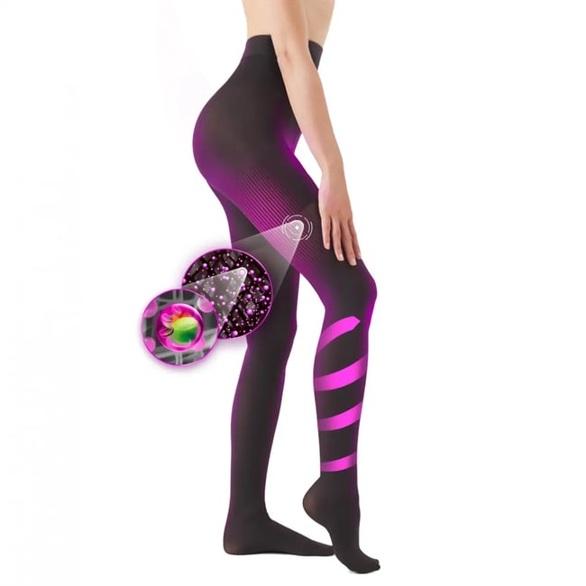 Collant Thermo Minceur noir <span itemprop=