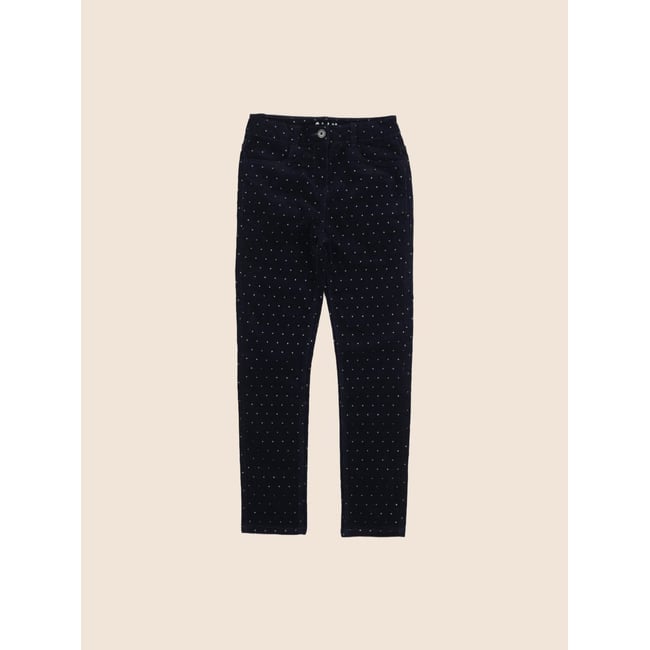 Pantalon - Très bon état bleu, or <span itemprop=