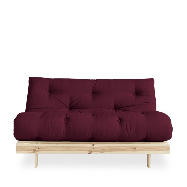 Canapé convertible 140x200cm en bois naturel et tissu- ROOTS - KARUP DESIGN