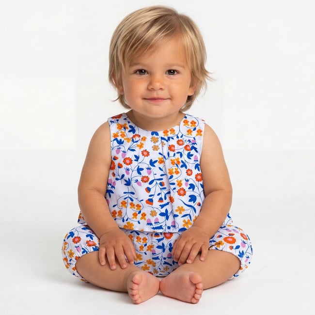 Robe bébé - Très bon état blanc <span itemprop=