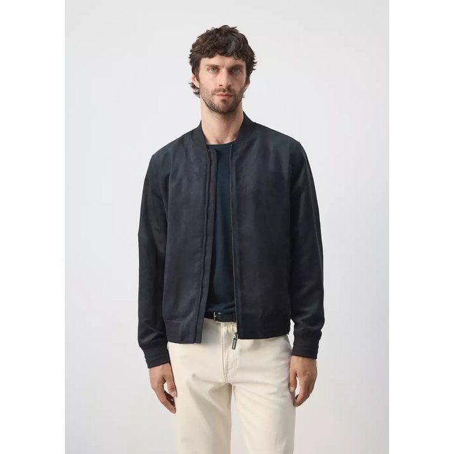 Veste bomber effet daim - MANGO MAN