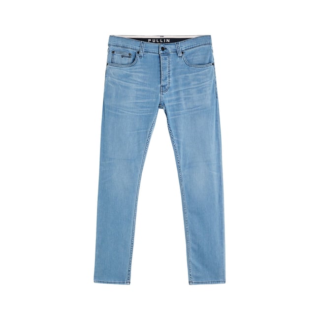 PANTALON REGULAR SOFT bleu <span itemprop=