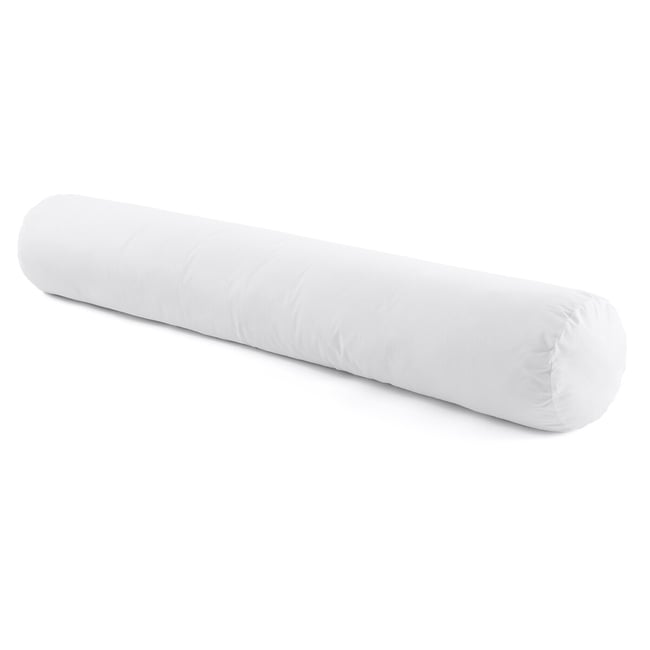 Traversin moelleux coton bio anti-acarien Couleur blanc <span itemprop=