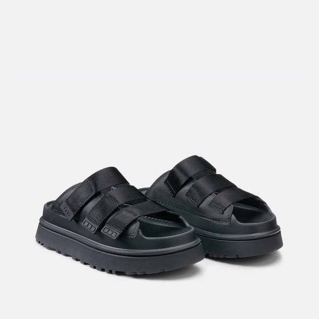 GoldenGlow mules, black, UGG
