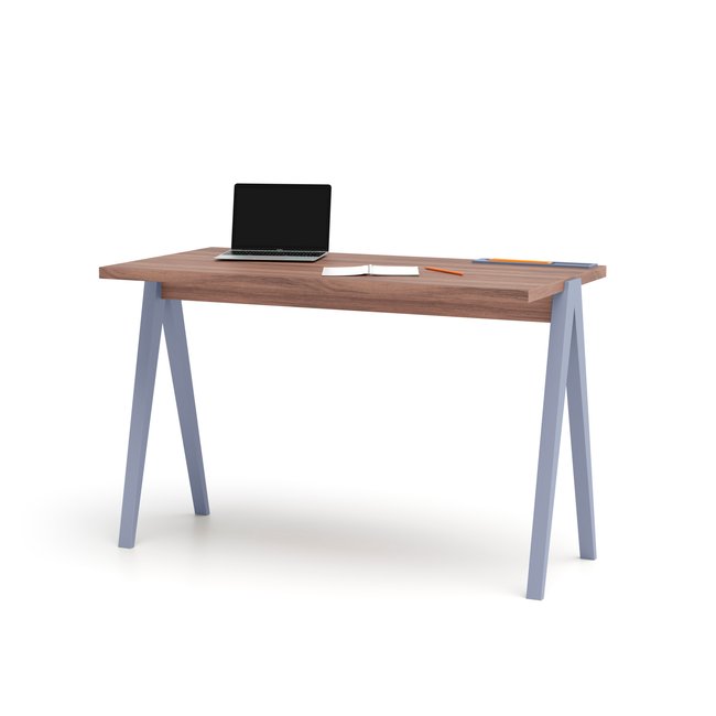 Bureau en mélamine et hêtre cérusée, Colmar XL - HERDASA