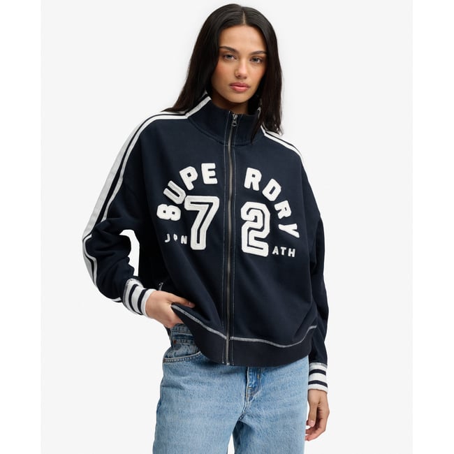 Veste de survêtement Cult Applique coupe décontractée - SUPERDRY