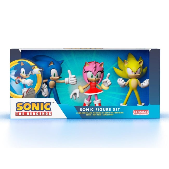 Set familial de Sonic - 3 personnages - COMANSI