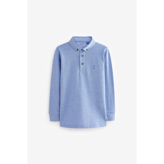 Lot De 5 T-shirts à Manches Longues Pour Garçon - 100% Coton - Col Ras Du Cou - Coupe Classique - NEXT
