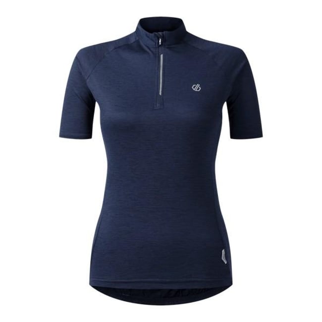 Maillot manches courtes à col montant zippé PEDAL - DARE 2B