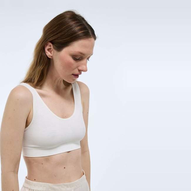 Brassière sans coutures ODETTE ecru <span itemprop=