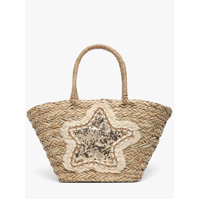 Sac porté épaule Straw paille natural <span itemprop=