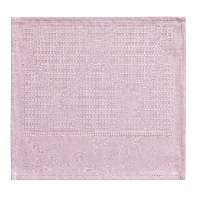 Carré visage 205 g/m², POIS DE SENTEUR rose <span itemprop=