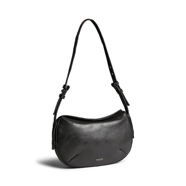 Bolso de mano de piel, bandolera, Alice negro <span itemprop=