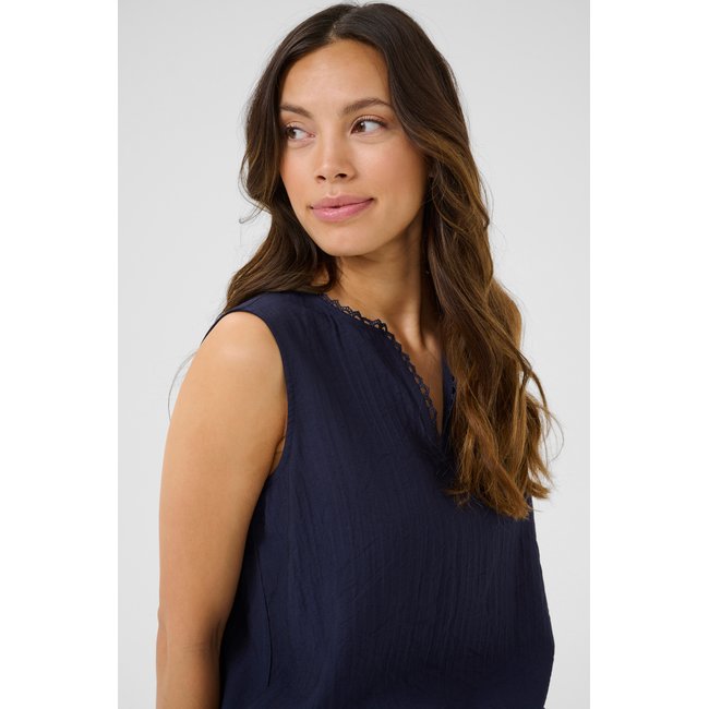 Blouse à manches courtes CRLori - CREAM