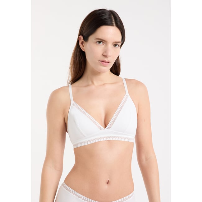 Triangle sans armatures, pads amovibles en coton biologique HAPPILY - ETAM