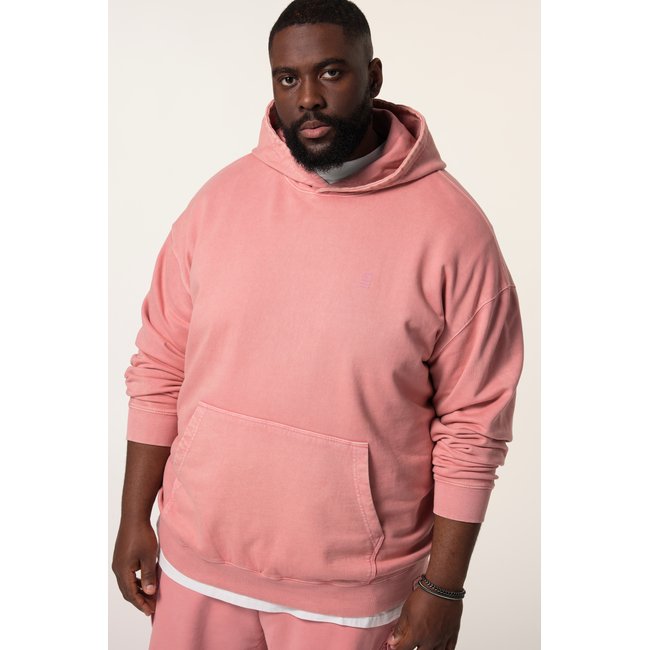 Sweat-shirt à capuche fuchsia foncé <span itemprop=