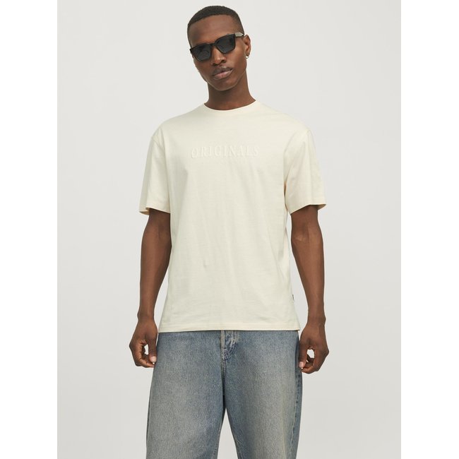 T-shirt col rond à logo - JACK & JONES