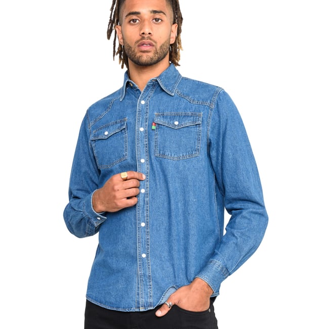 Chemise en jean WESTERN - DUKE