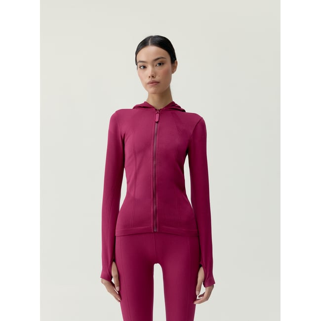 Veste de sport femme Viveka à capuche effet gainant - BORN
