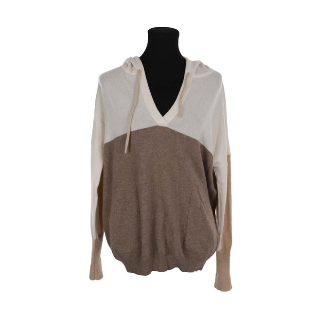 Pull en cachemire - Très Bon État beige <span itemprop=