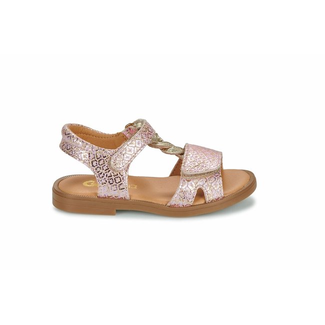 Lederen sandalen Farena <span itemprop=