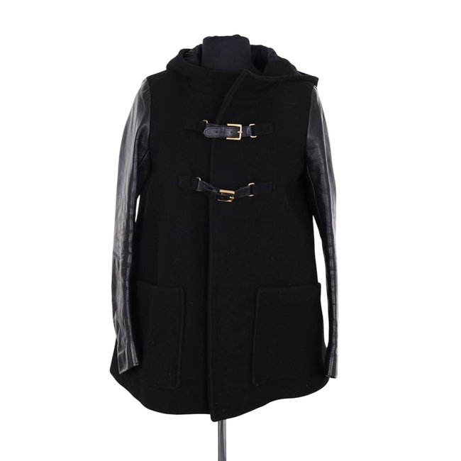 Manteau - Très Bon État noir <span itemprop=